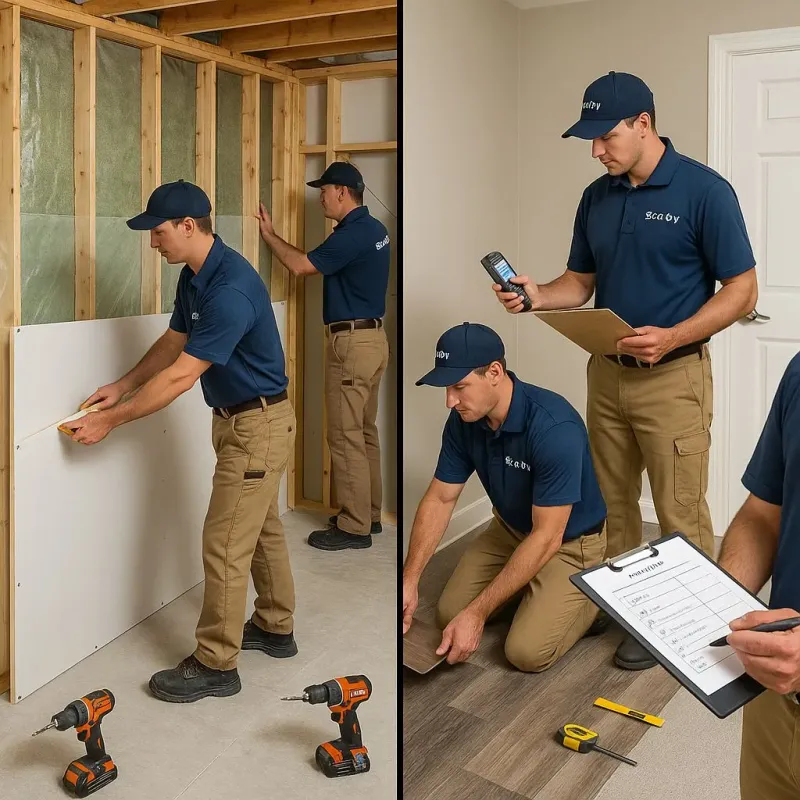 Repairs and Reconstruction process in Grantsville, UT